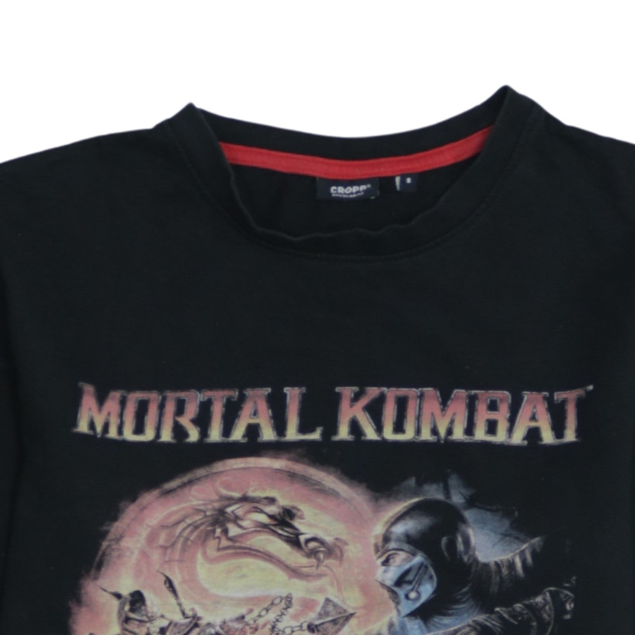 Cropp Men's Black Mortal Kombat Regular Fit Sweatshirt S