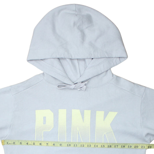 Victoria's Secret PINK Women's Grey Pullover Hoodie XS Soft Fleece