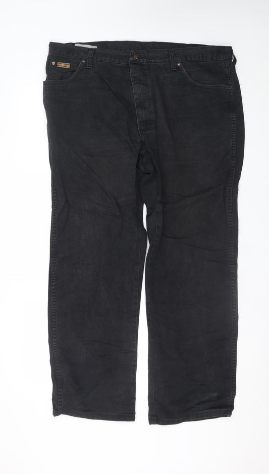 Wrangler Women’s Black Straight Leg Jeans Size 20 Regular 40x30