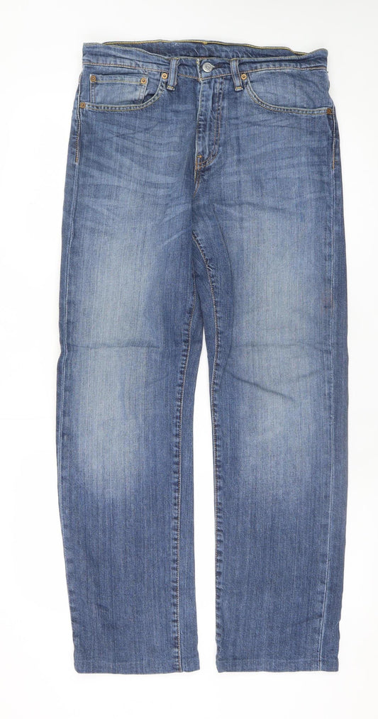 Levi's Men Blue 751 Regular Fit Straight Denim Jeans W31 L32