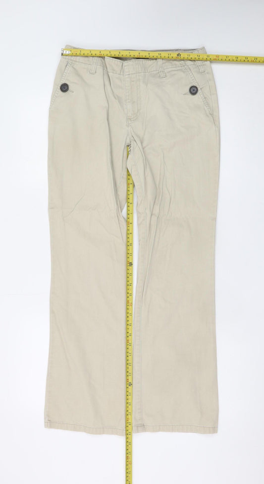 Tommy Hilfiger Men's Beige Chino Trousers Size M Regular Fit