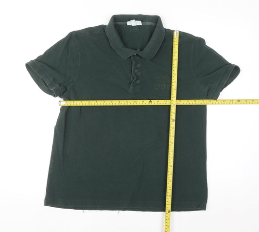 Lacoste Men's Dark Green Regular Fit Polo Shirt XL Cotton Classic