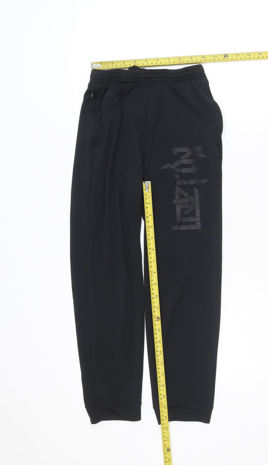 Nike Boys Black Dri-Fit Jogger Trousers L 147-158cm Athletic Sportswear