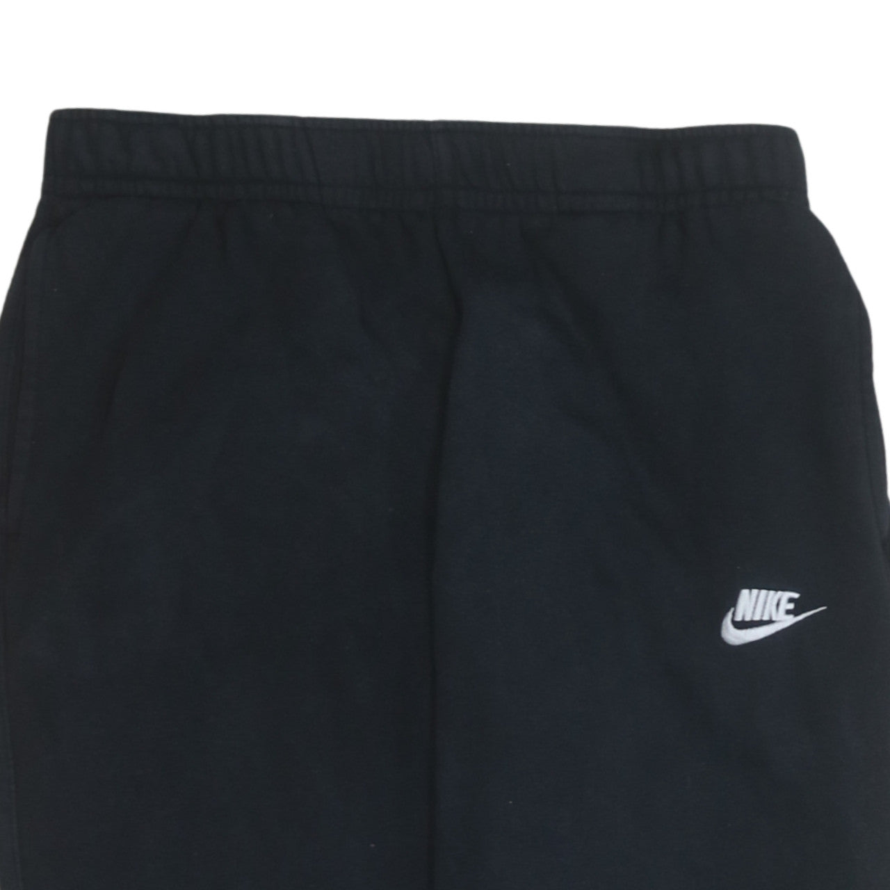 Nike Men's Black Jogger Sweatpants M Regular Fit Fleece Trousers