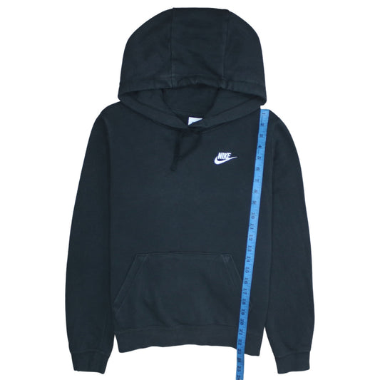 Nike Women's Black Pullover Hoodie Size S Cotton Blend Logo