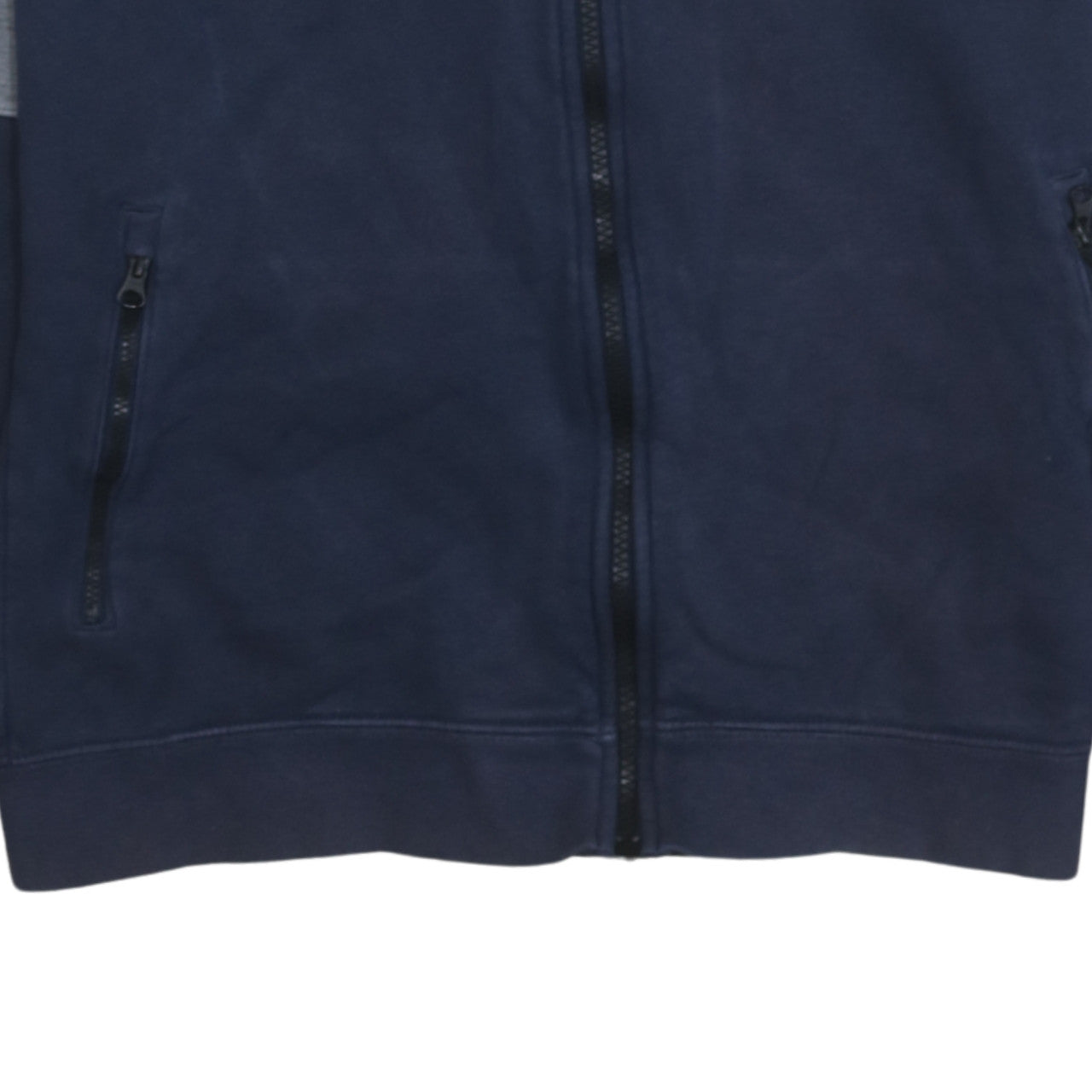 Nike Air Boys Navy Blue Full Zip Hoodie XL 13-15 Years Cotton Blend