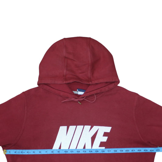 Nike Men’s Red XL Pullover Hoodie Sports Fleece Sweatshirt