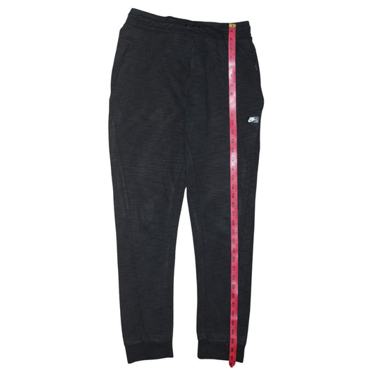 Nike Men's Black Jogger Trousers S Regular Fit Cotton Blend