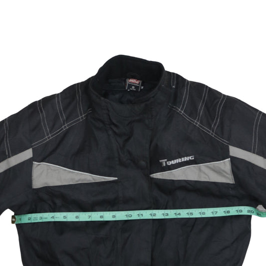 Polo Touring Unisex Black S Motorcycle Jacket Waterproof Belted