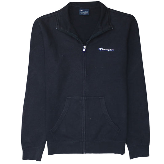Champion Men's Black Full Zip Sweatshirt Size S