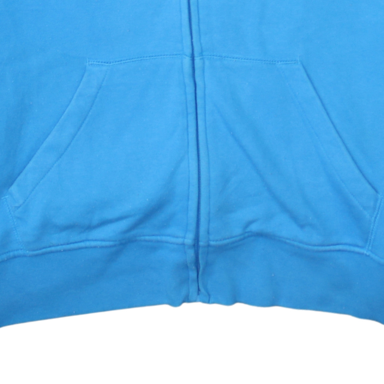 Canterbury Women's Blue Full Zip Hoodie Size 14 Relaxed Fit Lined