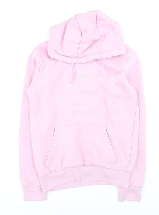 McKenzie Women's Pink Pullover Hoodie Small Cotton Blend