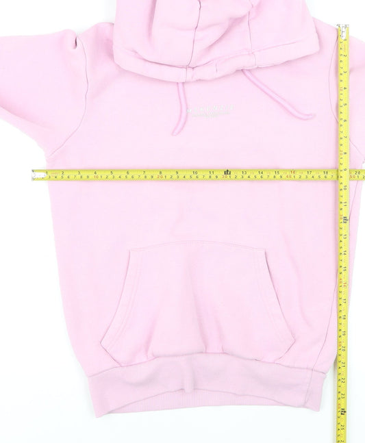McKenzie Women's Pink Pullover Hoodie Small Cotton Blend