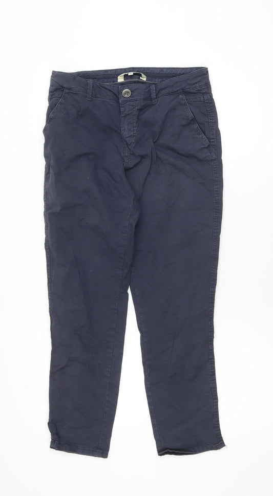 Mantaray Women Blue Size 8 Regular Straight Fit Jeans