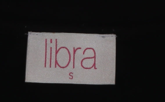 Libra Women's Black Sleeveless Scoop Neck Tank Top Size S