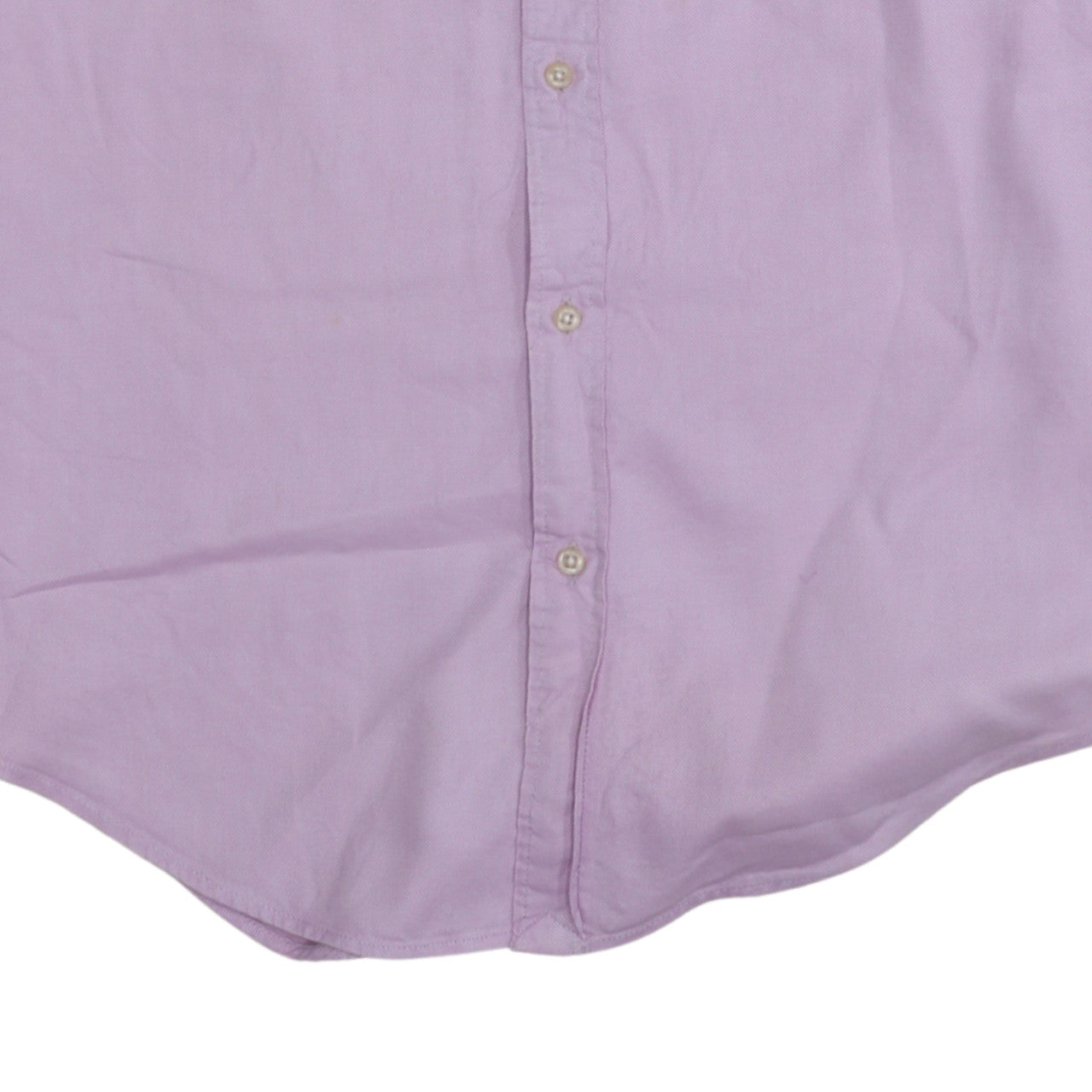 Ralph Lauren Men's Purple Slim Fit Button-Down Cotton Shirt XL