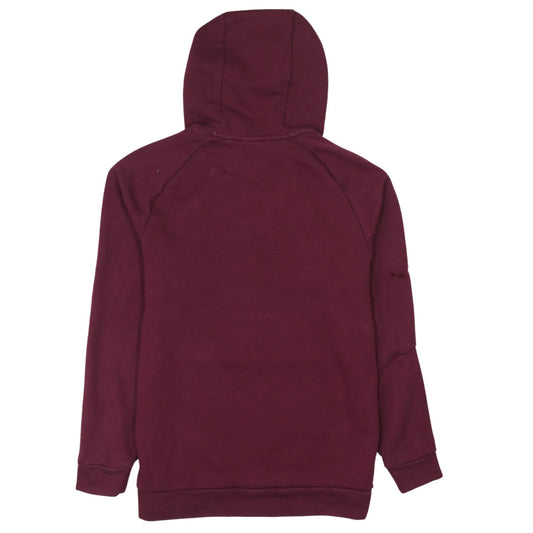 Nike Men's Red Dri-Fit Pullover Hoodie Small Logo Sportswear