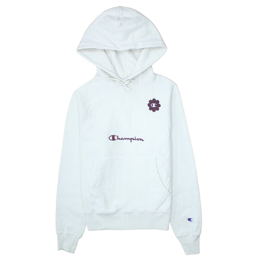 Champion Womens White XS Reverse Weave Pullover Hoodie