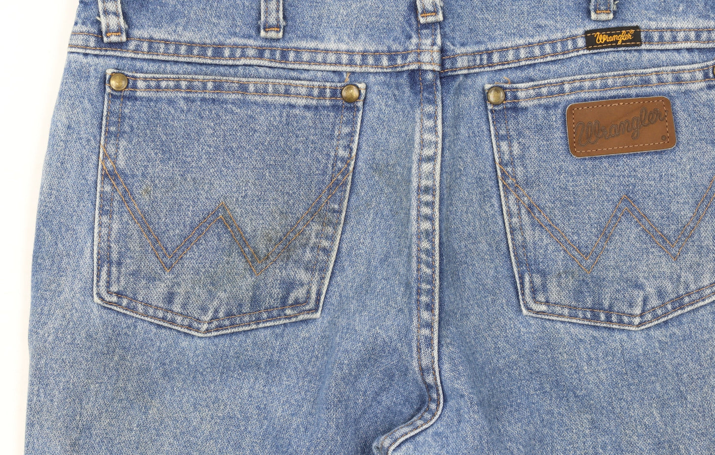Wrangler Women's Blue Straight Slim Fit Denim Jeans Size 14