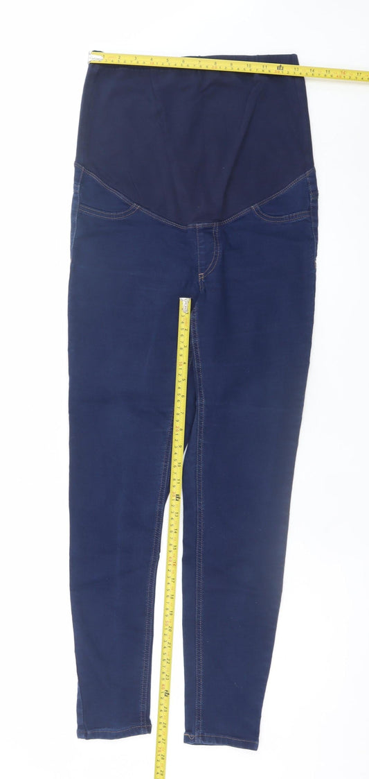 Marks and Spencer Women Blue Maternity Jegging Jeans Size 12 Regular