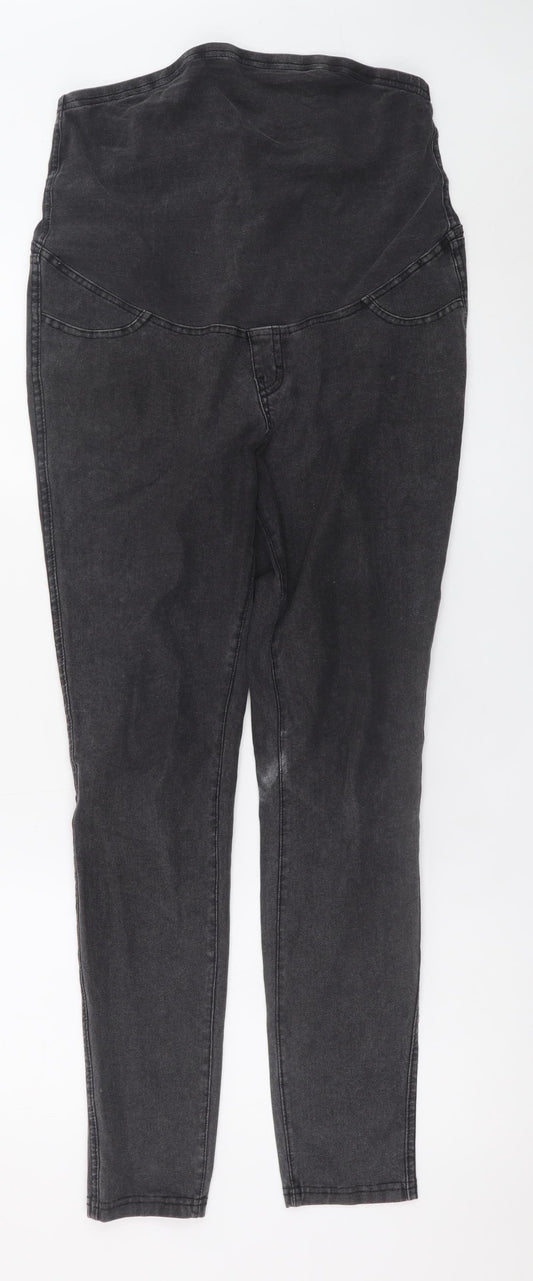 H&M MAMA Women's Black Maternity Skinny Jeans Size M