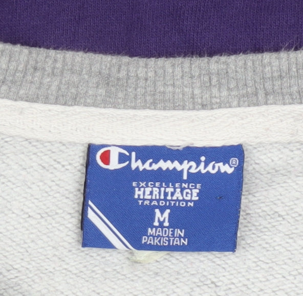 Champion Women's Purple K-State Wildcats Long Sleeve Pullover Sweatshirt Size M