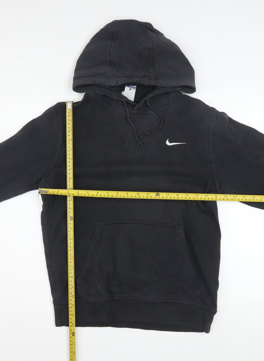 Nike Men's Black Pullover Hoodie Small Regular Fit Fleece