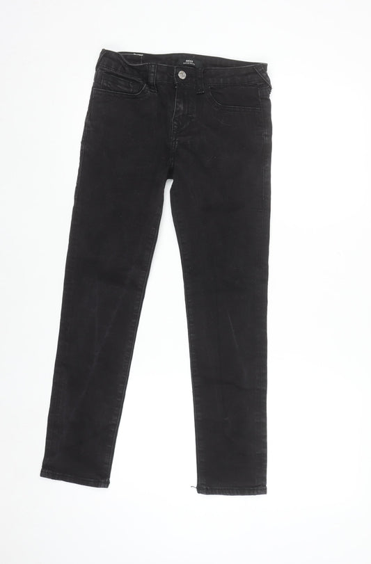 True Religion Women’s Black Size 12 Relaxed Skinny Jeans