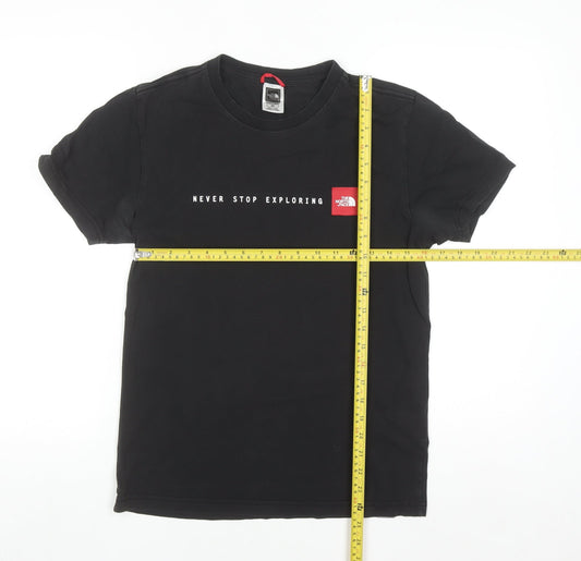 The North Face Men's Black Crew Neck Short Sleeve T-Shirt Size S