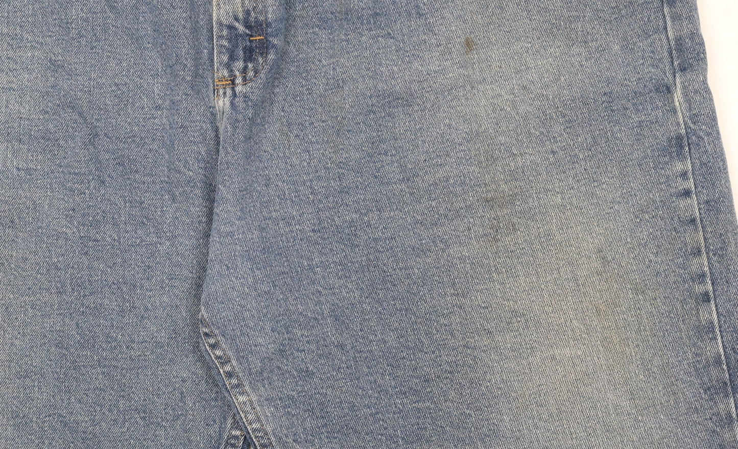 Wrangler Men's Blue Denim Relaxed Fit Shorts Size 48