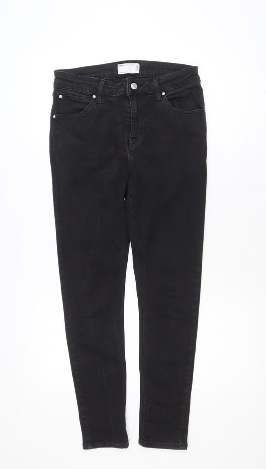 ASOS Women’s Black Skinny Jeans Size 12 Regular Fit 30W 32L