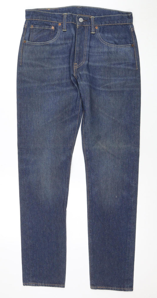 Levi’s 512 Men’s Blue Straight Denim Jeans W31 L32 Regular Fit