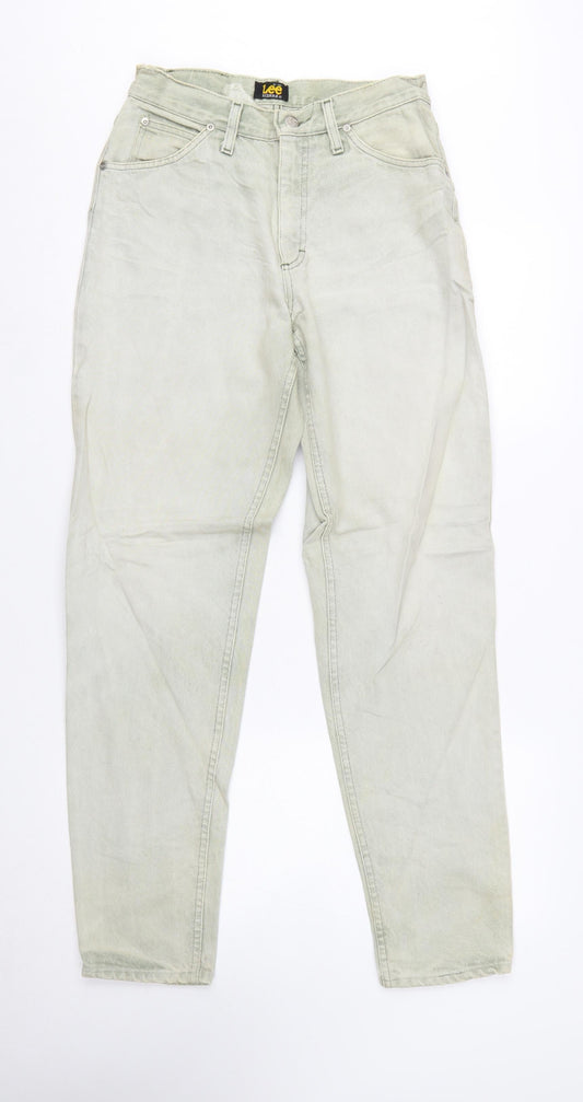 Lee Riders Men's Beige Straight Jeans 31W 34L Cotton Denim Vintage