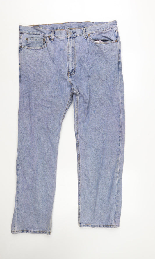 Levi’s 505 Men’s Blue Denim Straight Jeans W38 L30 Regular Fit