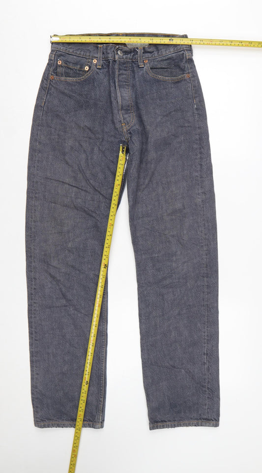 Levi’s 501 Men’s Blue Straight Denim Jeans W30 L32 Classic Fit