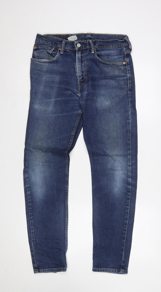 Levi’s 512 Men’s Blue 31x32 Straight Leg Stretch Denim Jeans