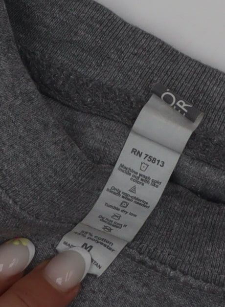 Additional view of Cotton Heritage Men's Grey Crew Neck Pullover Sweatshirt M