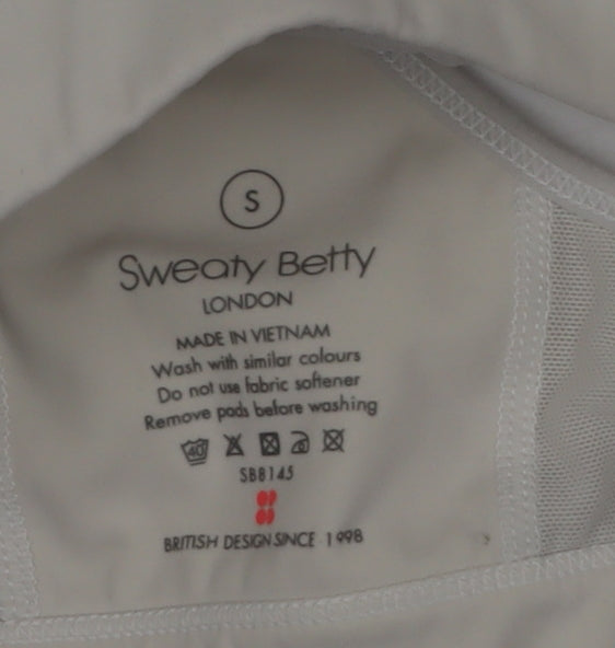 Sweaty Betty Women Beige S Camisole Racerback Sports Bra