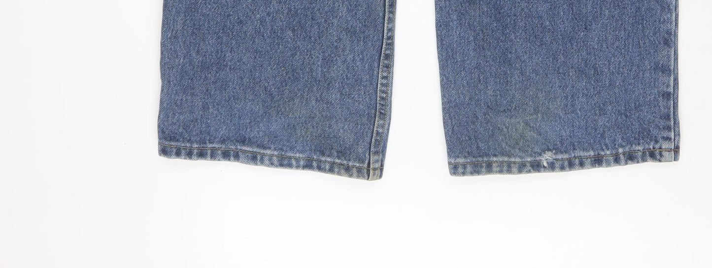 Lee Men's Blue Brooklyn Comfort Straight Jeans W40 L32