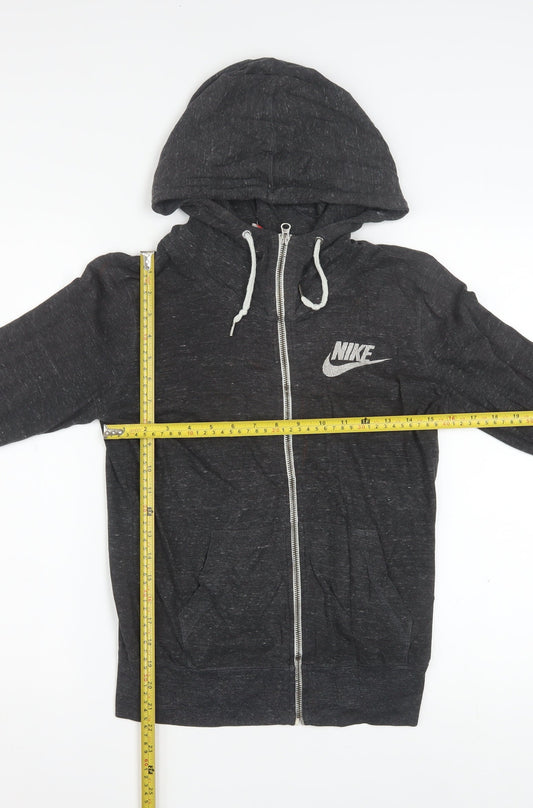 Nike Men's Black Full Zip Hoodie Small Lightweight Sportswear
