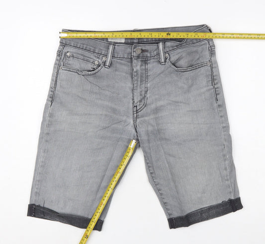 Levi's Men's Grey Denim Regular Fit Chino Shorts W33 L34