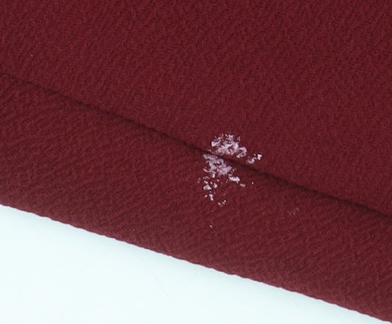 Boohoo Women Burgundy Wide-Leg Cropped Trousers Size 8 Polyester Blend