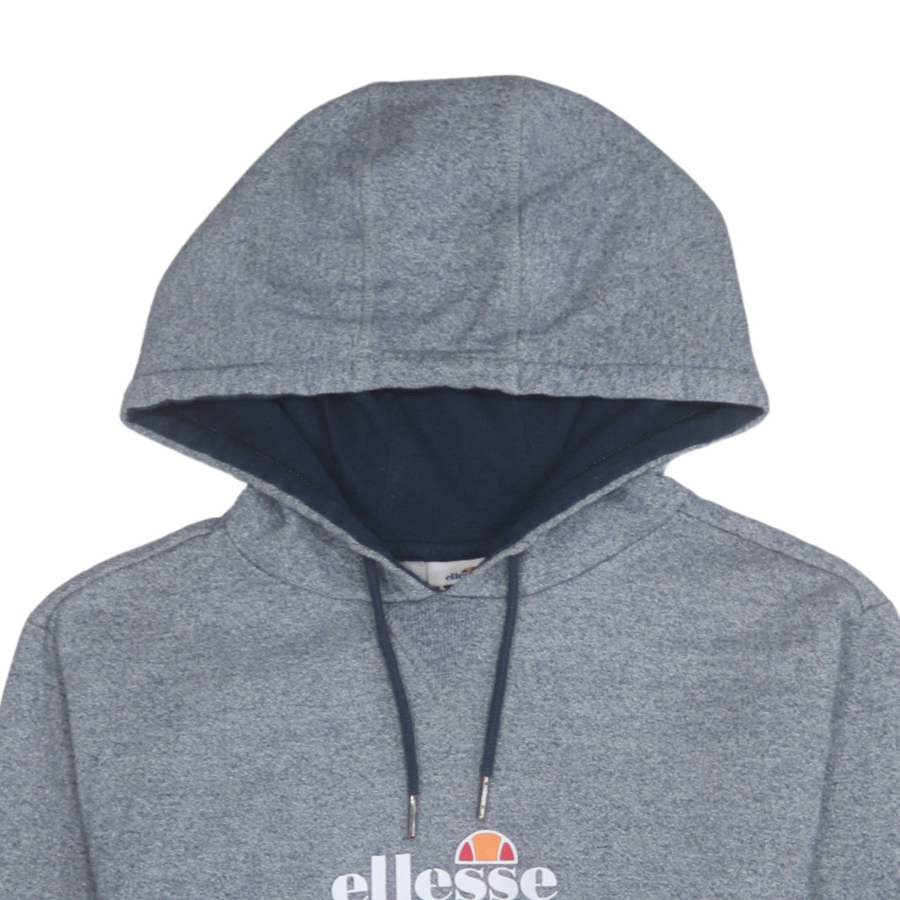 Ellesse Men Grey Pullover Hoodie M Regular Fit Logo Sportswear