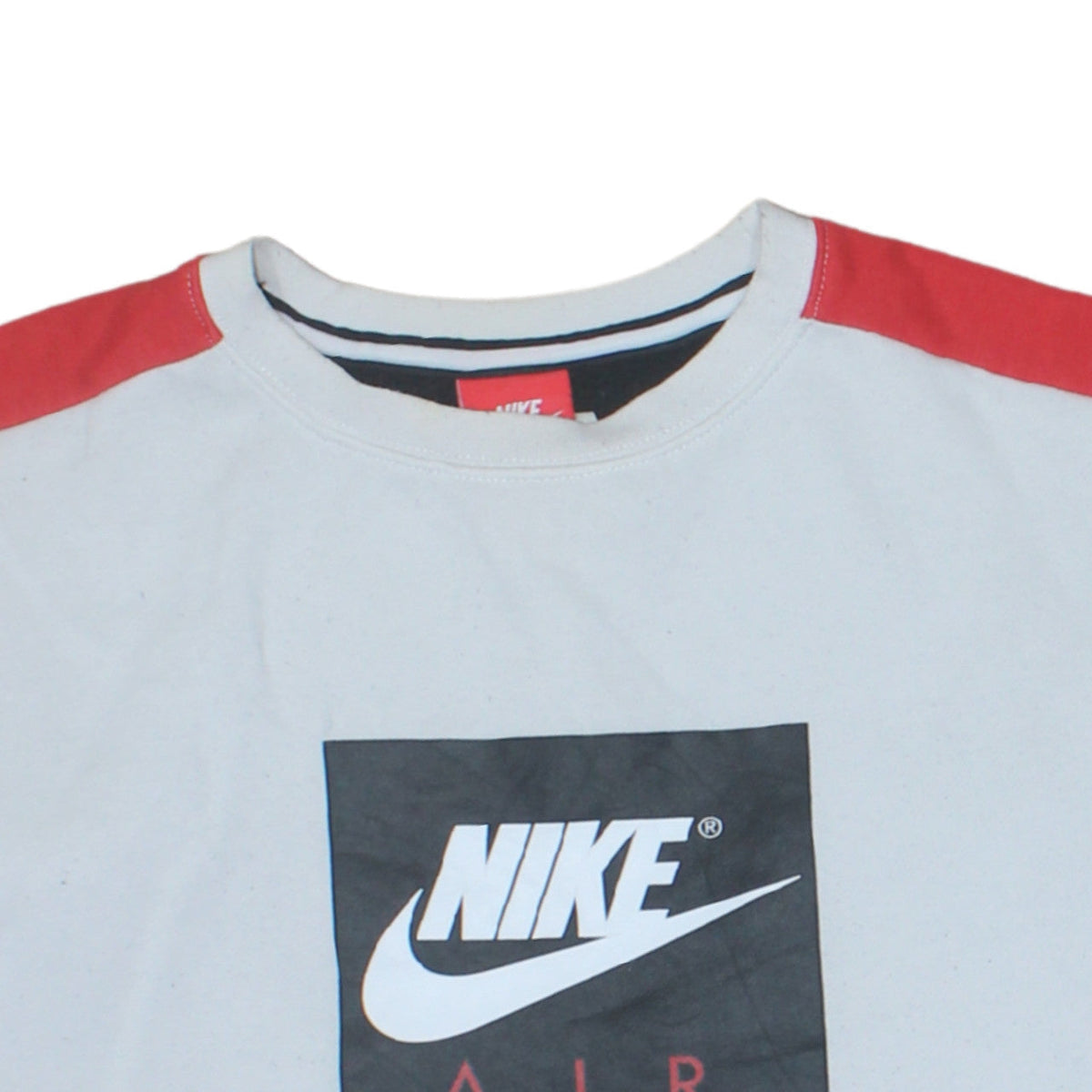 Additional view of Nike boys’ xl multicoloured pullover sweatshirt colourblock crew neck
