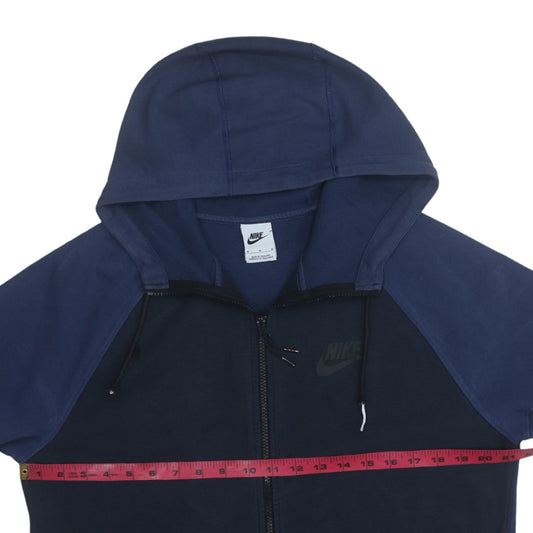 Nike Men's Blue Full Zip Hoodie Size M Regular Fit