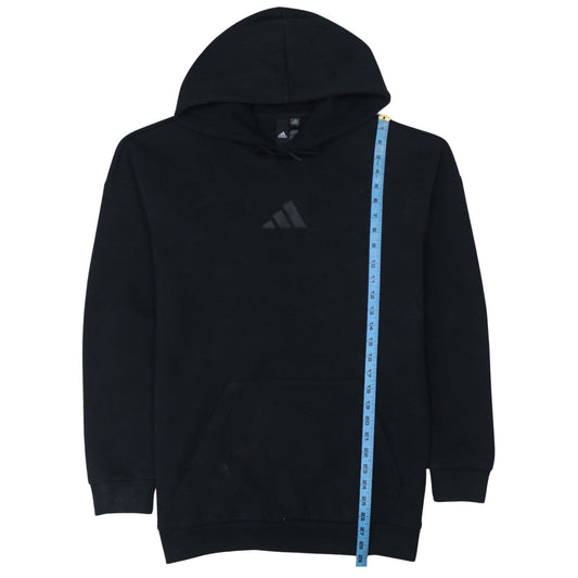 Adidas Men's Black Pullover Hoodie Size S Regular Fit Sportswear