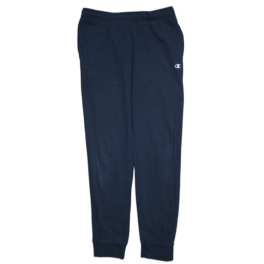 Champion Men's Black Large Jogger Sweatpants Cotton Blend