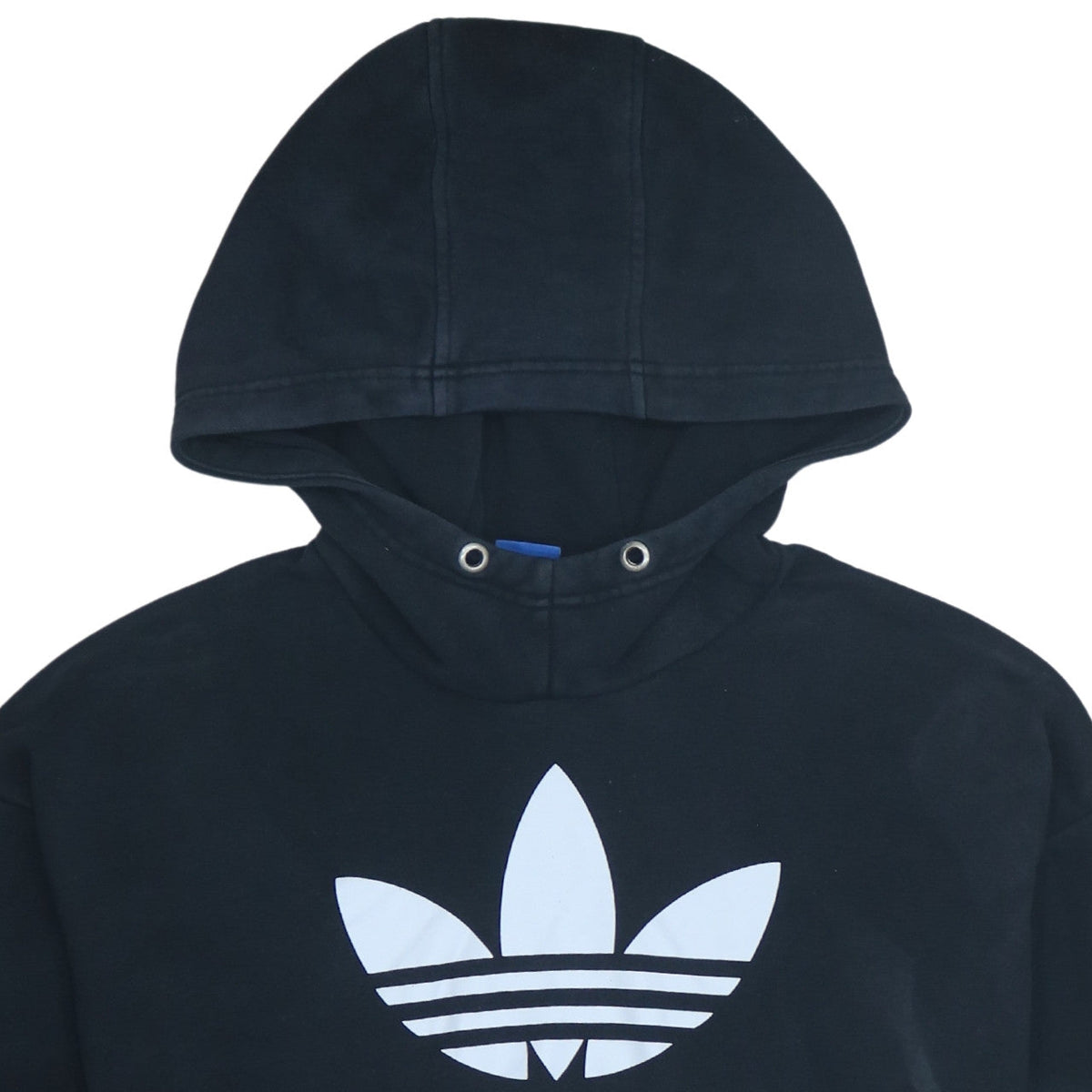 Additional view of Adidas Men's Black Pullover Hoodie M Sports Logo Fleece Sweatshirt