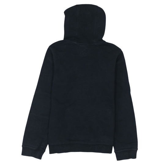 Nike Boys Black XL Pullover Hoodie Standard Fit Logo Fleece Sweatshirt
