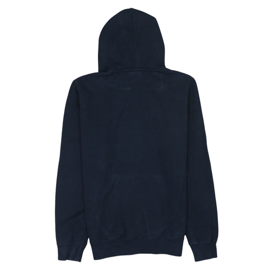 Champion Men’s Blue Pullover Hoodie Small Logo Fleece Sweatshirt